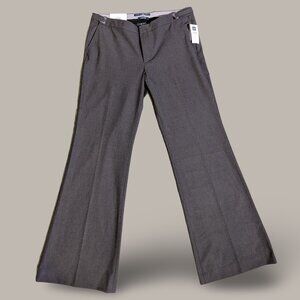 Women's Gap Grey Straight Flare Dress Pants - Size 12
